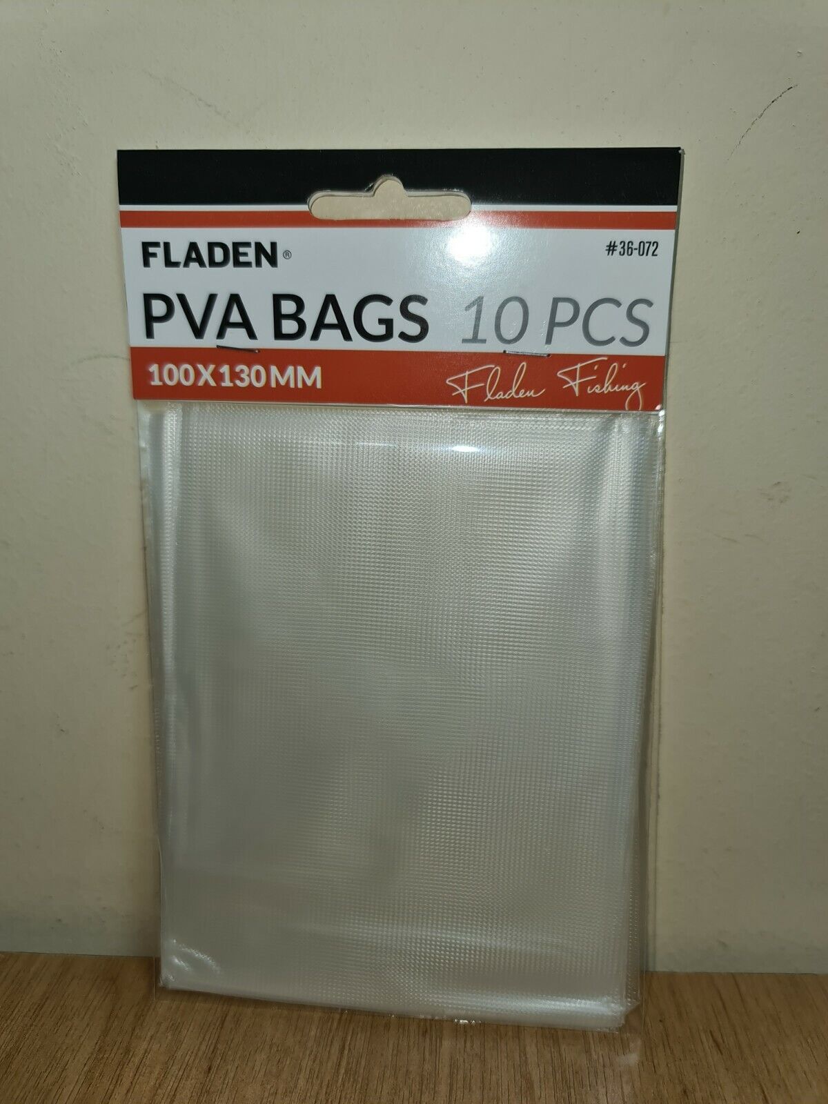 Fladen PVA Bags qty 10 / 100x130mm / Carp Fishing PVA Bags - The